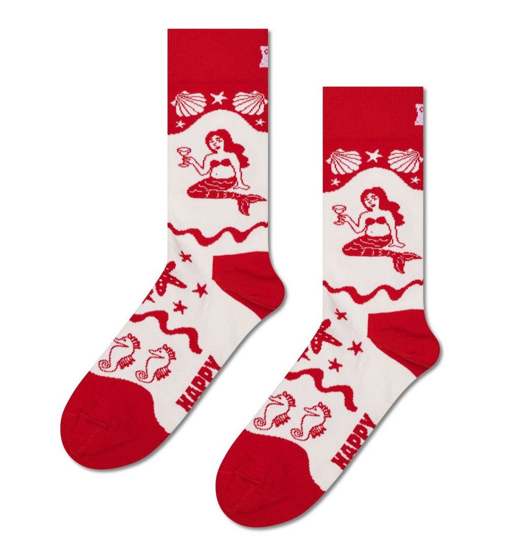 Weiße Meerjungfrauensocken