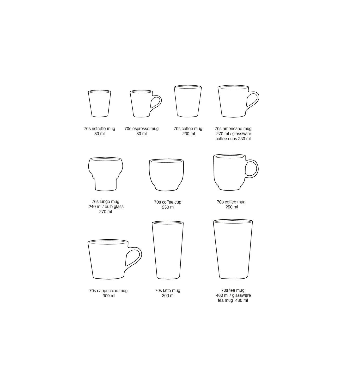 
                  
                    Blossom 70S Keramik Americano Tasse
                  
                