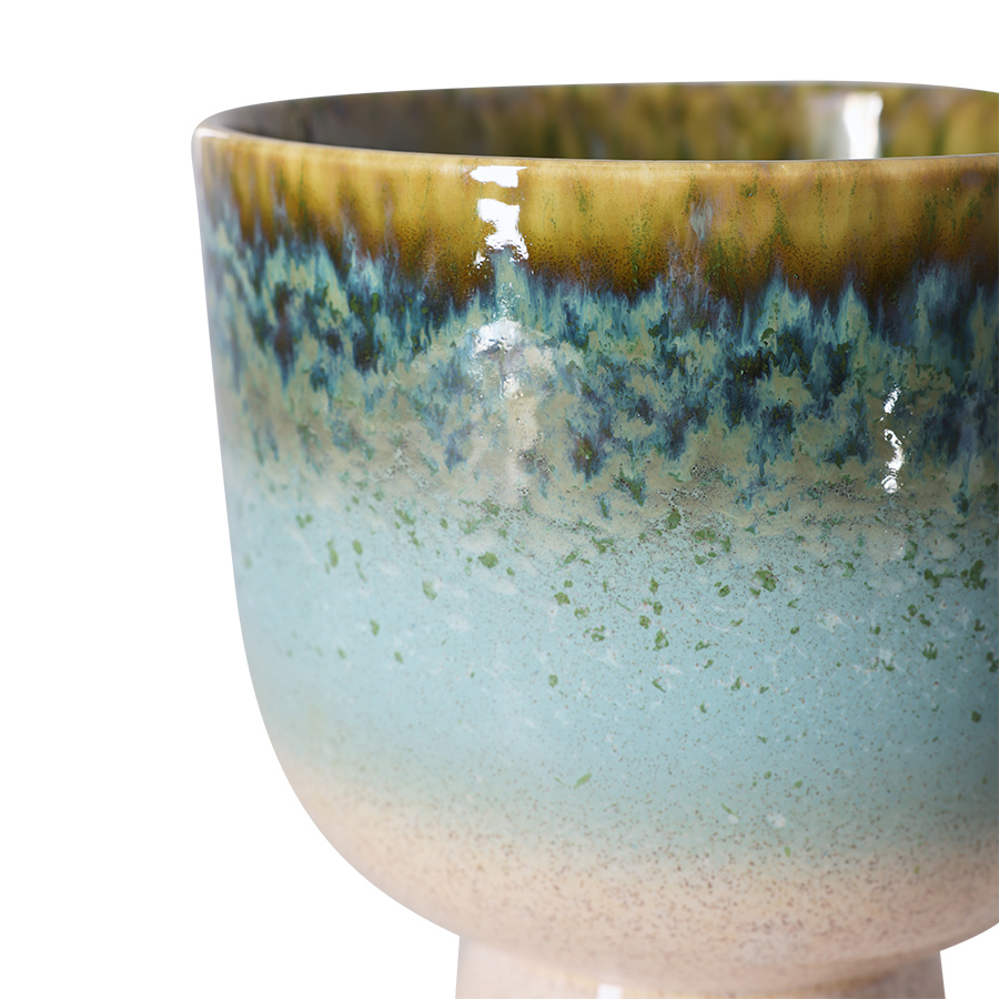 
                  
                    Lagoon Retro Flower Pot
                  
                