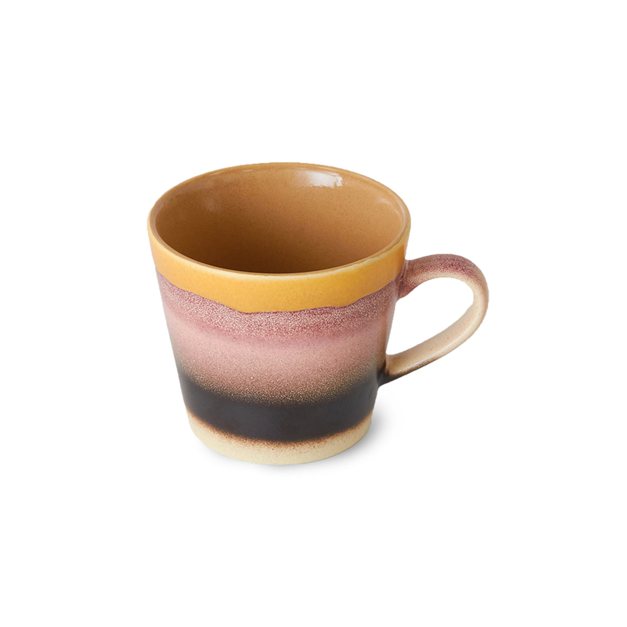 
                  
                    Sunset 70er Keramik Cappuccinotasse
                  
                