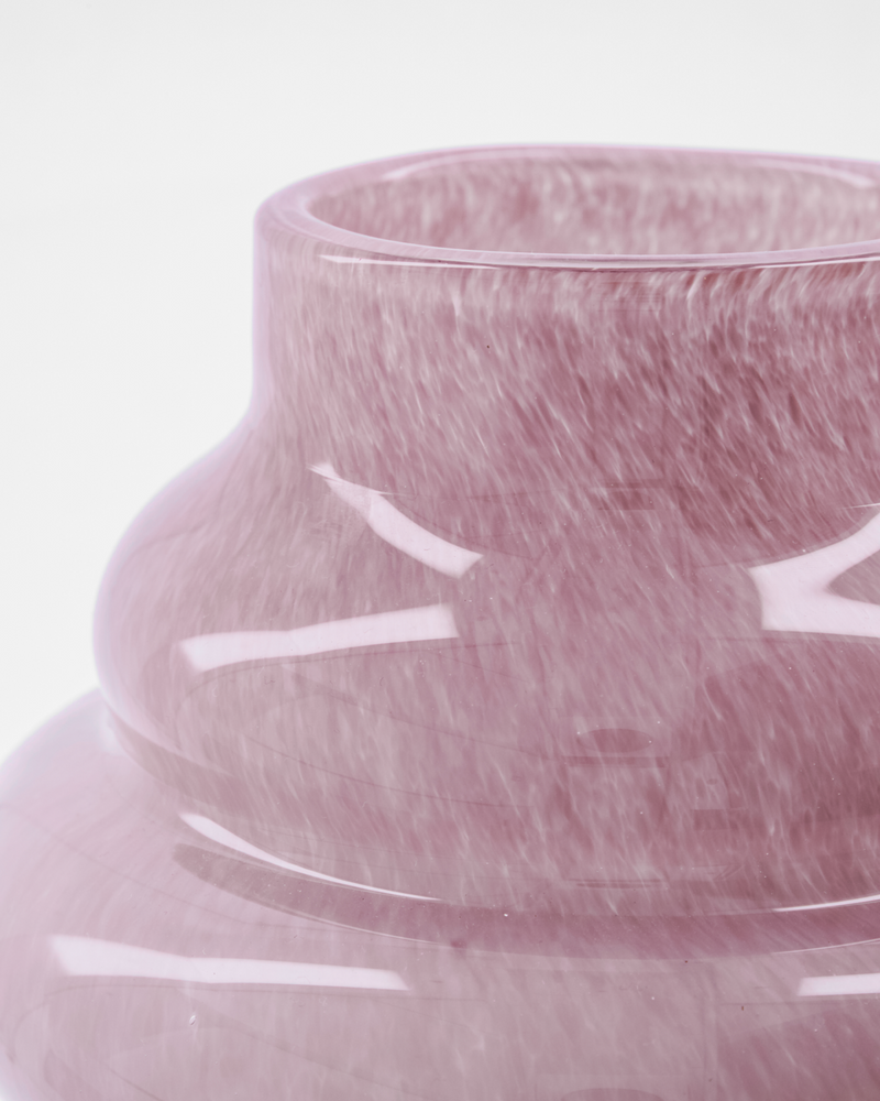 
                  
                    PASS Pink Glass Vase
                  
                