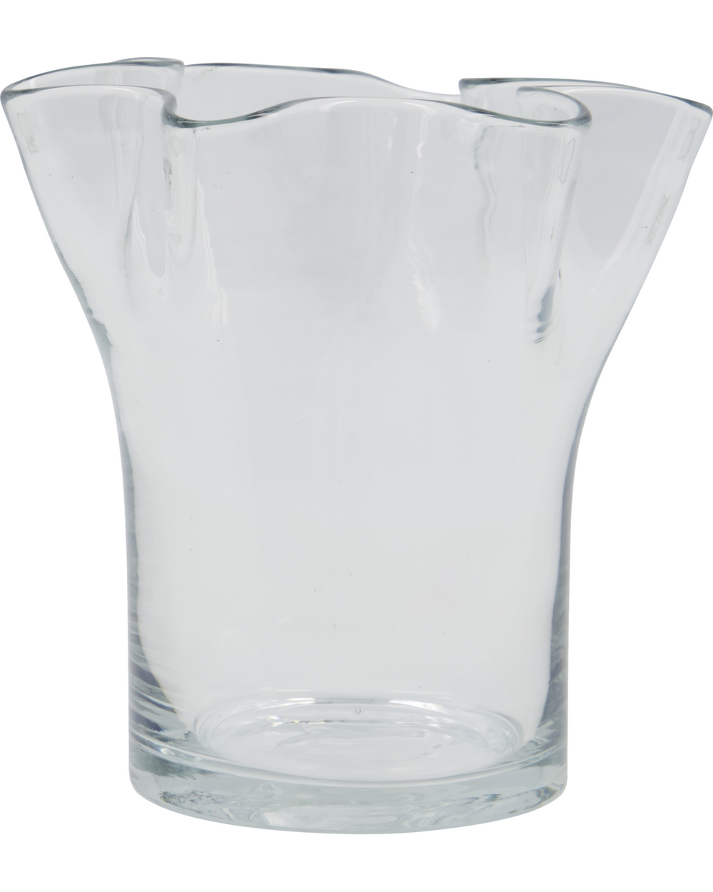 PLIS Transparent Glass Vase