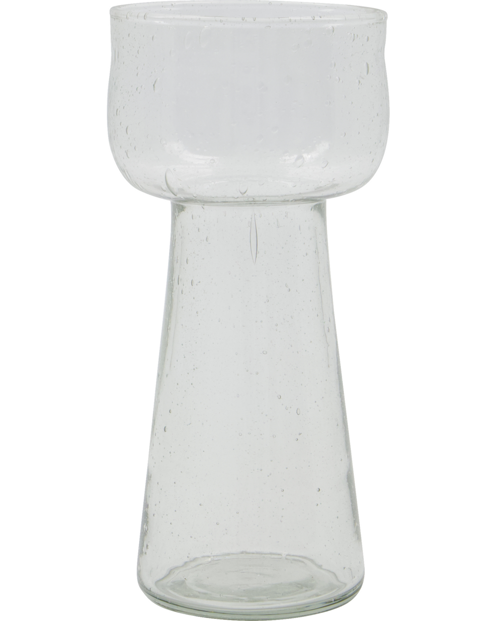 TUUR Small Transparent Glass Vase