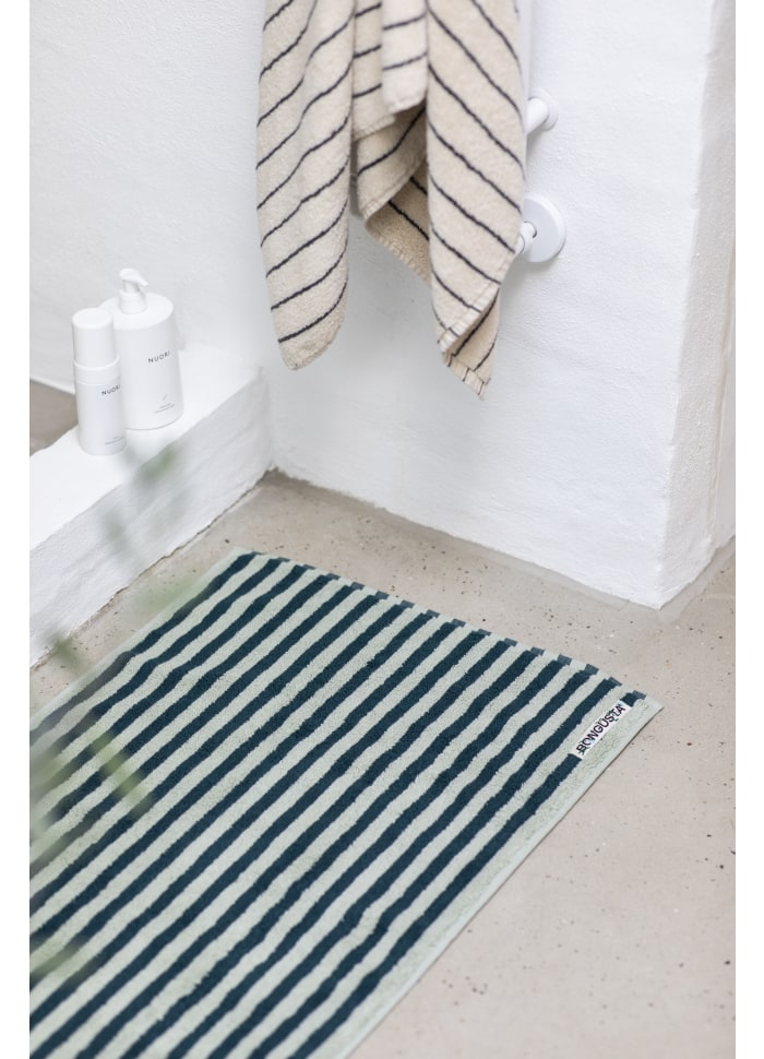 
                  
                    Sea Foam & Deep Teal Naram Bath Mat
                  
                