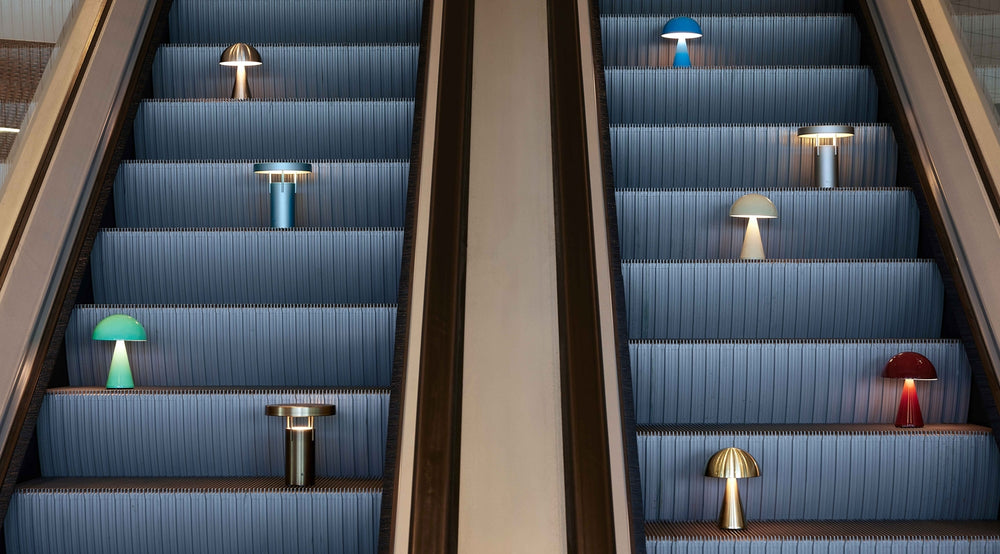 
                  
                    Tragbare Lampe „Green Mush“
                  
                