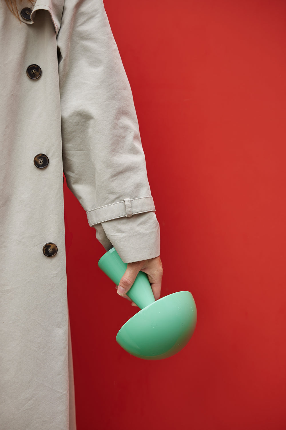 
                  
                    Tragbare Lampe „Green Mush“
                  
                