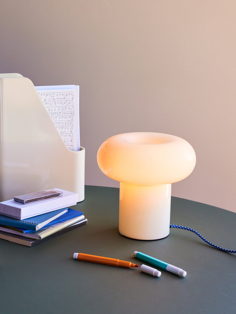 
                  
                    HUES Light Green Table Lamp
                  
                