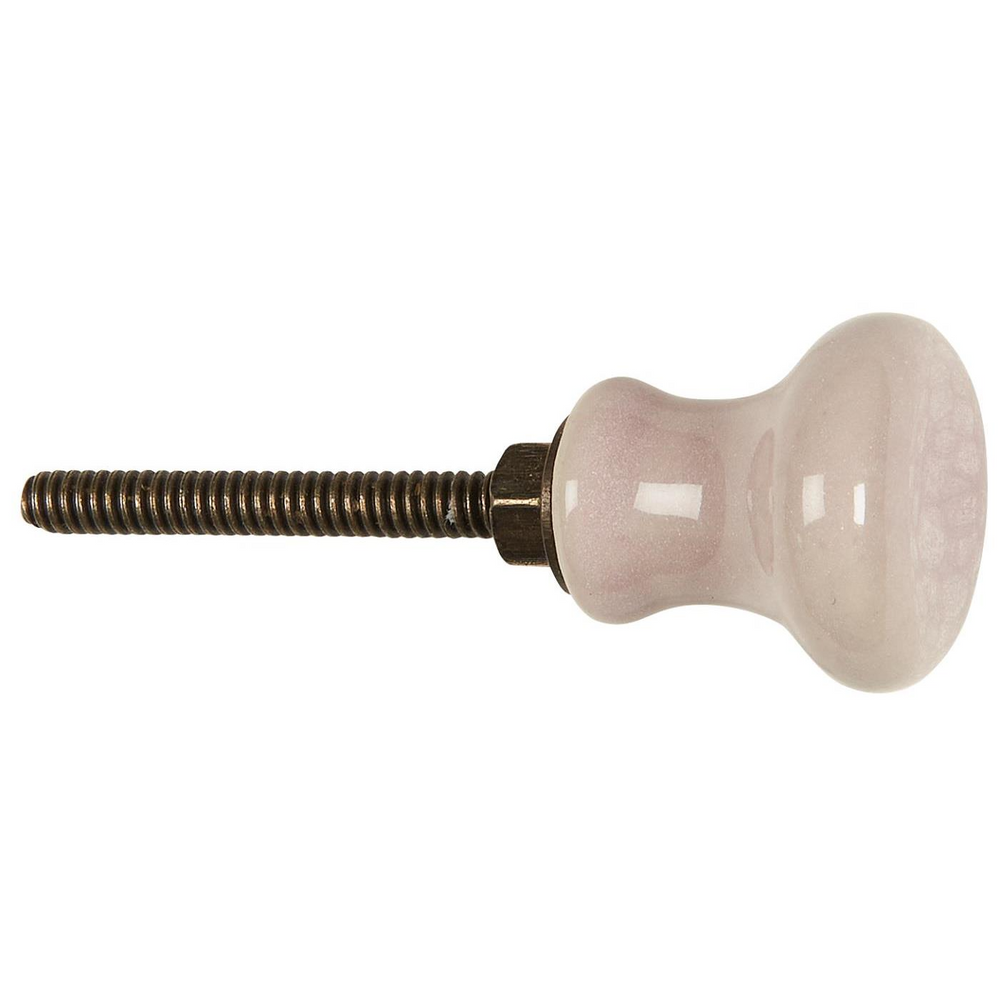 FIE Rosa Malva Keramikknopf