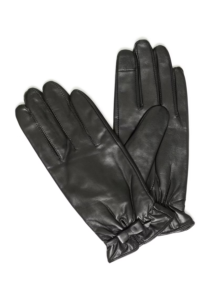 IAMADICKEN LEA Black Gloves