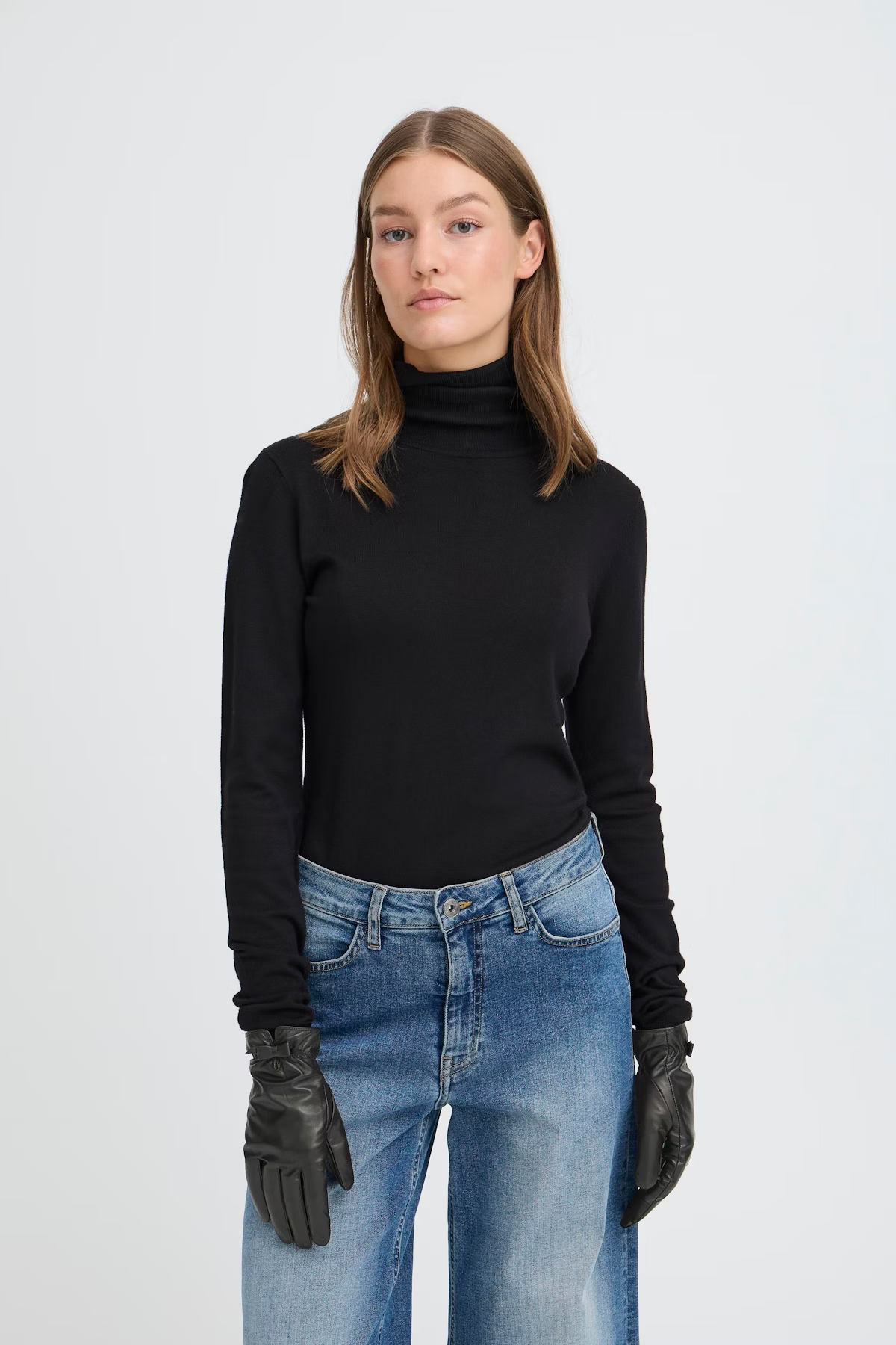 
                  
                    IAMADICKEN LEA Black Gloves
                  
                