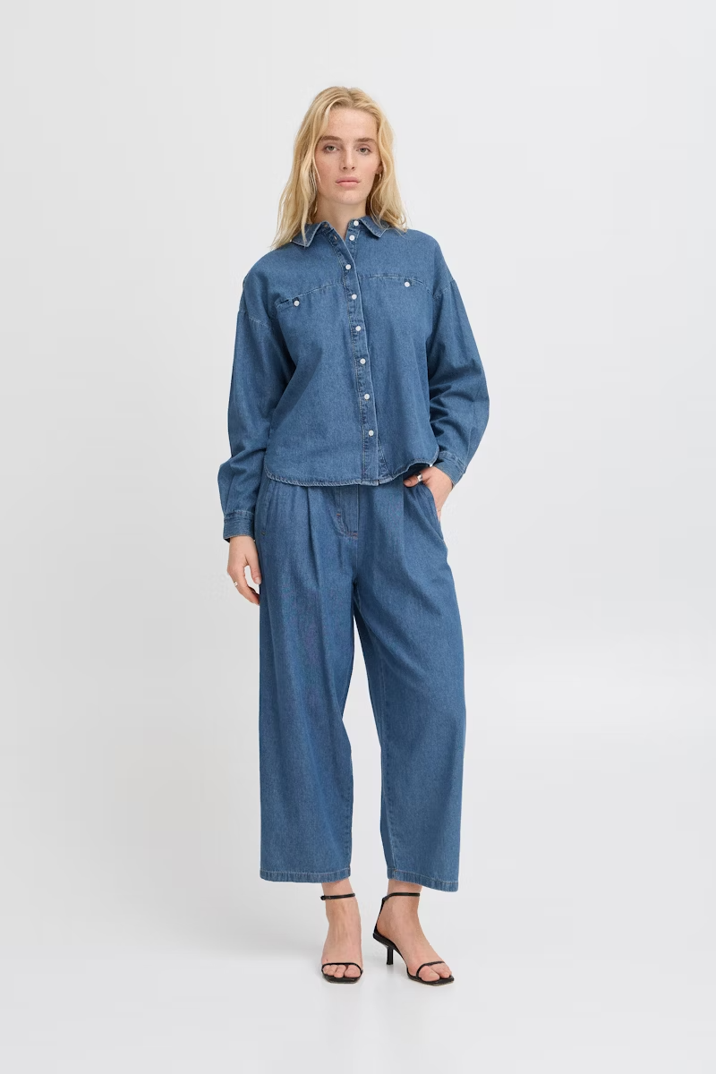 
                  
                    IHARCHER Jeans im verwaschenen Mittelalter-Blau
                  
                