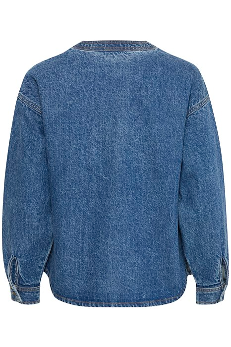 
                  
                    IHAVENY Mittelblaues Hemd
                  
                
