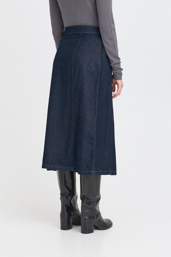 
                  
                    IHBERISEL Denim Authentic Blue Skirt
                  
                
