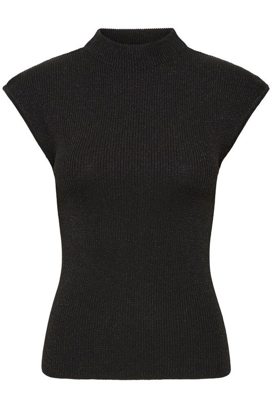 IHCODY BLACK SLEEVELESS TANK TOP