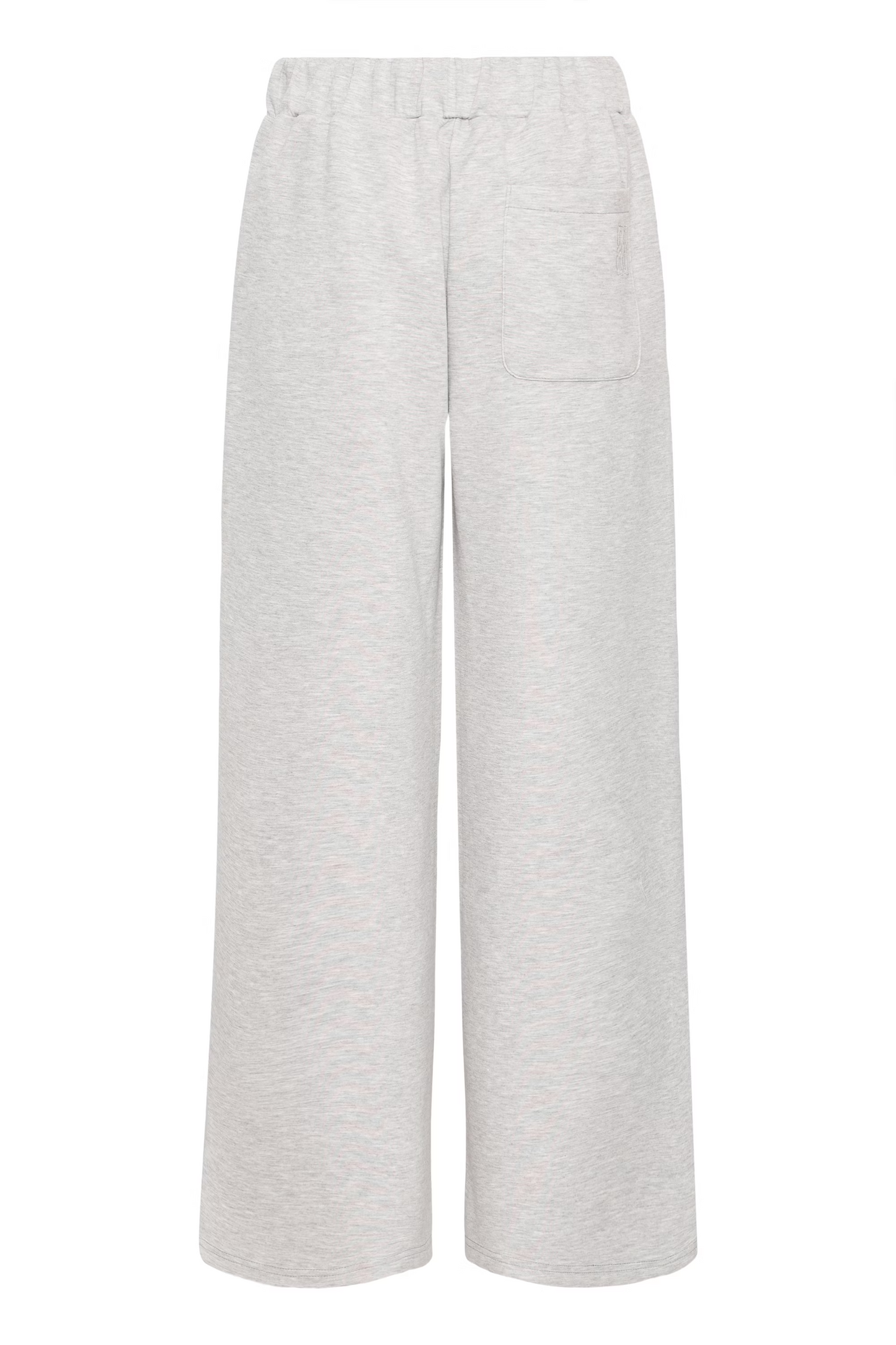 
                  
                    IHCOZY Light Grey Melange Casual Trousers
                  
                