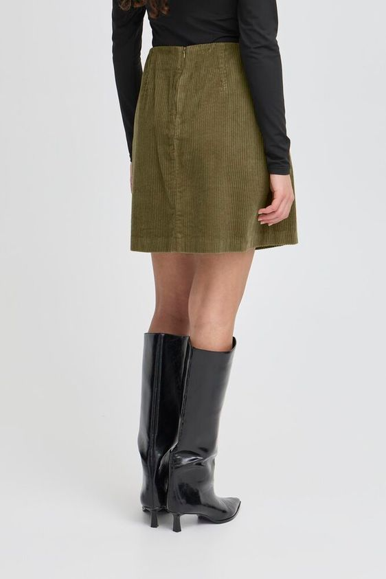
                  
                    IHFOCARO Dusky Green Skirt
                  
                