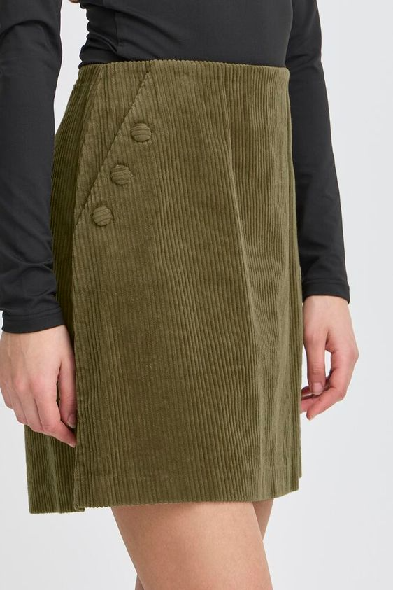 
                  
                    IHFOCARO Dusky Green Skirt
                  
                