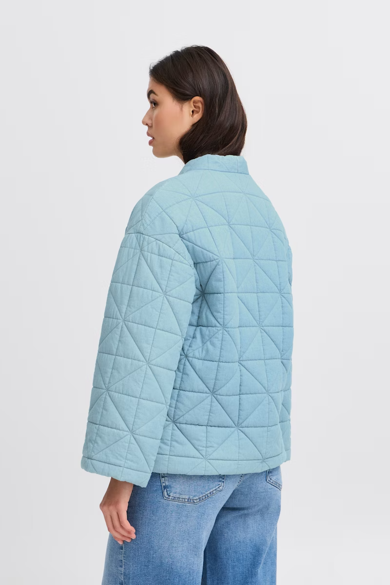 
                  
                    IHHEVIRA Mittelblaue Jacke
                  
                
