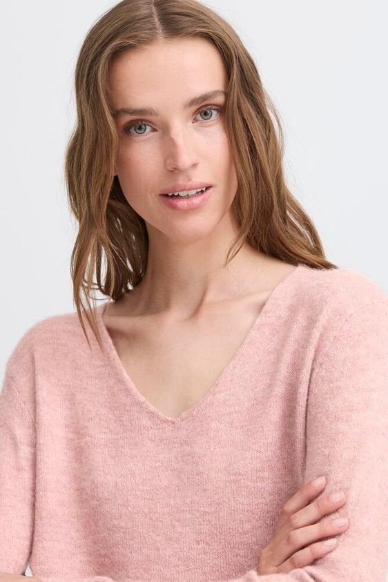 
                  
                    IHKAMARA Zephyr Pullover mit V-Ausschnitt
                  
                
