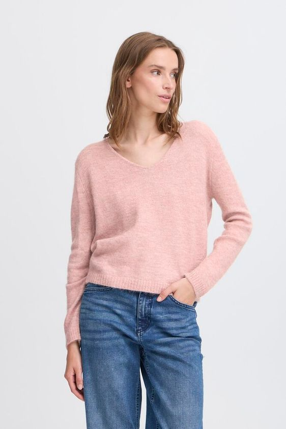 
                  
                    IHKAMARA Zephyr Pullover mit V-Ausschnitt
                  
                