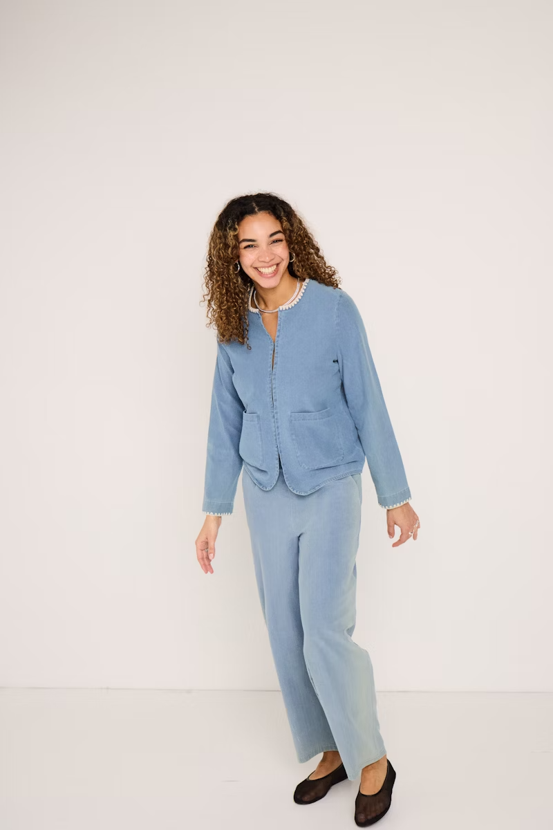 
                  
                    IHKATE DENERIM Kate Denim Light Blue Trousers
                  
                