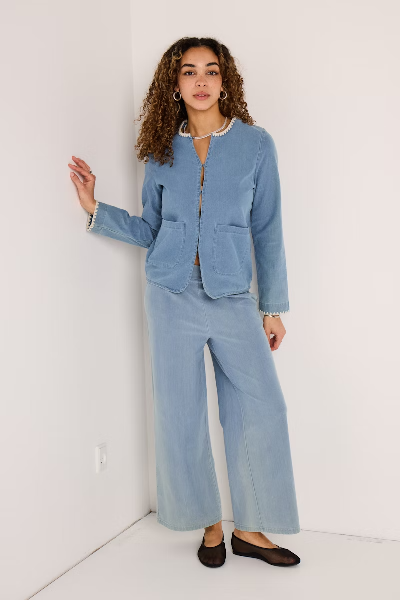 
                  
                    IHKATE DENERIM Kate Denim Light Blue Trousers
                  
                