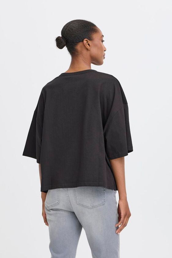 
                  
                    IHPALMER Black Loose T-Shirt
                  
                