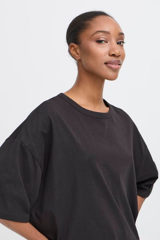 
                  
                    IHPALMER Black Loose T-Shirt
                  
                