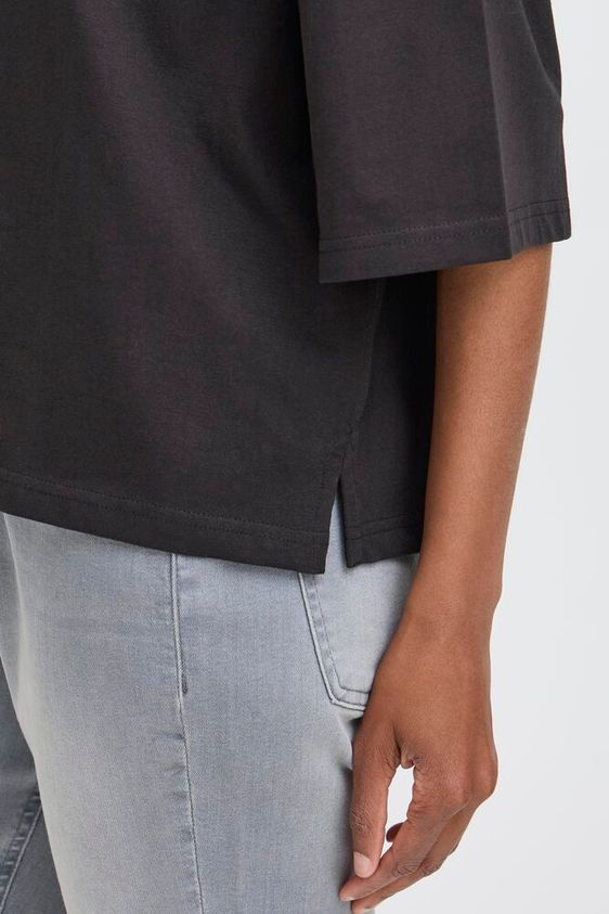 
                  
                    IHPALMER Black Loose T-Shirt
                  
                