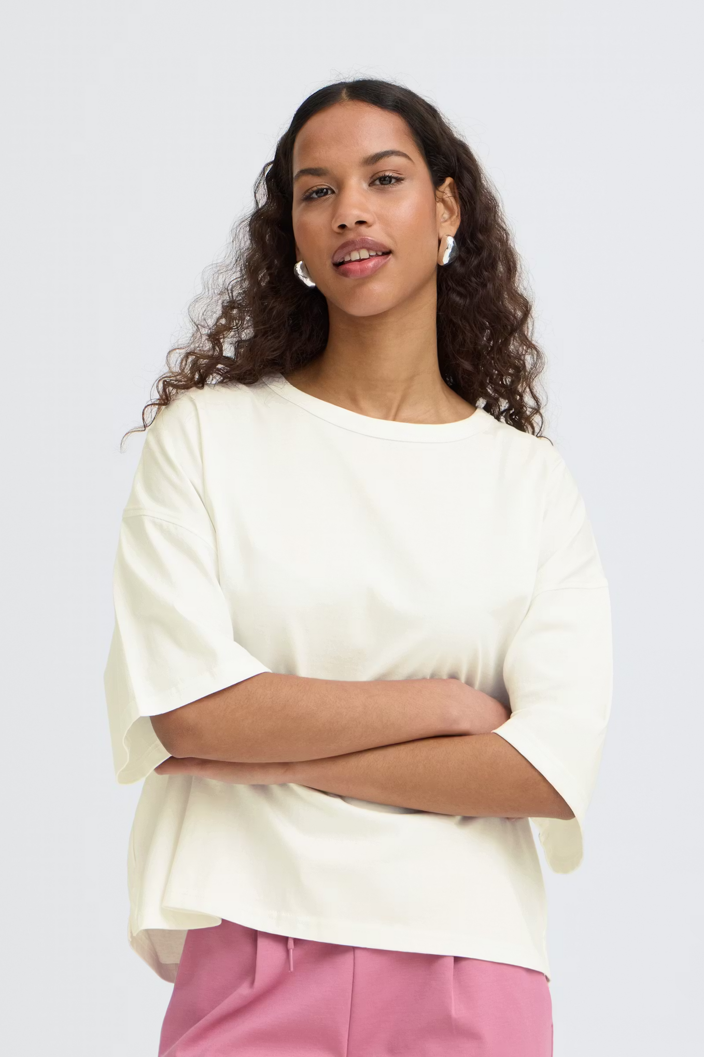 
                  
                    IHPALMER EX CLOUD DANCER LOOSE T-SHIRT
                  
                