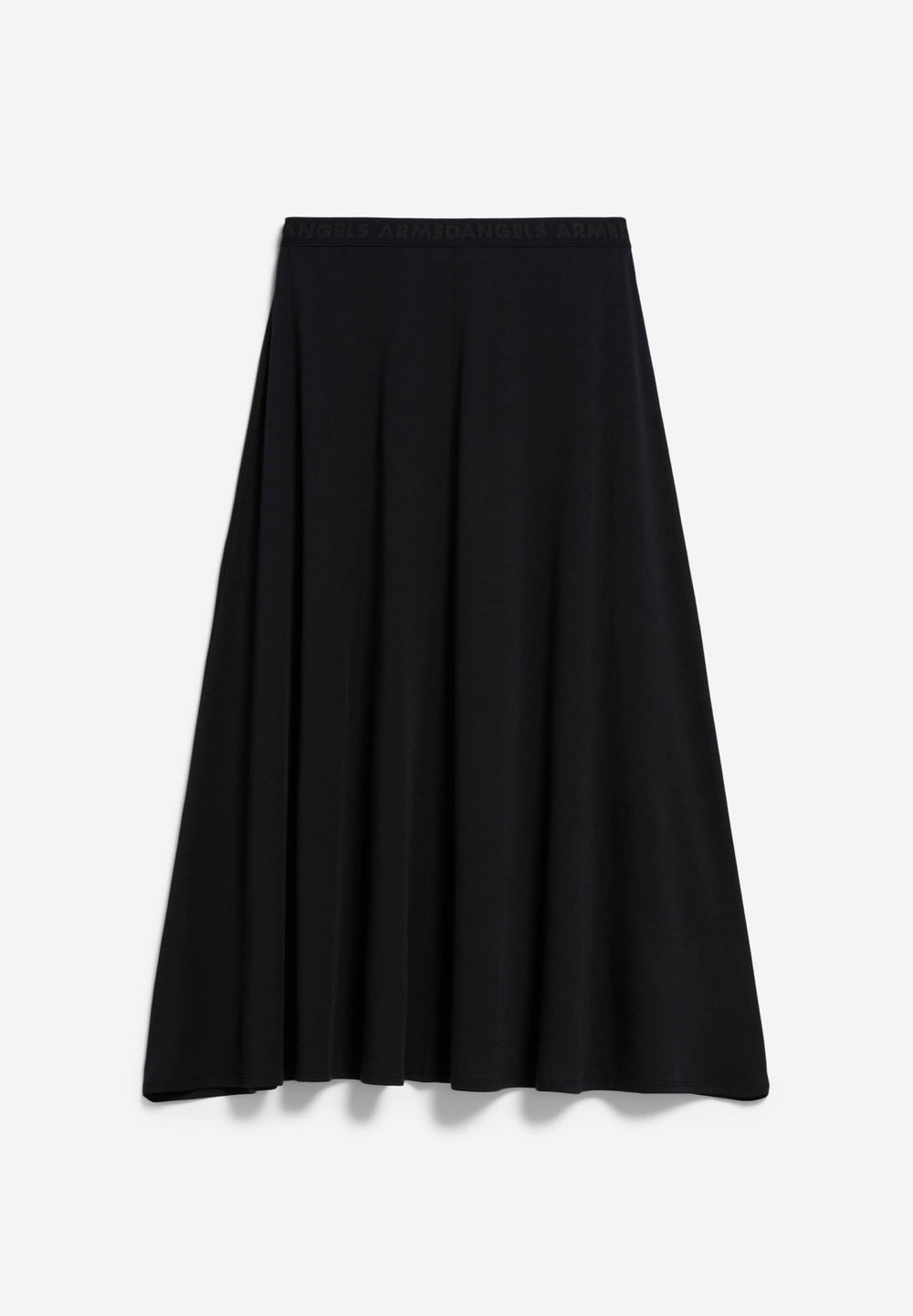 ILENIAA LARAA Black Jersey Skirt