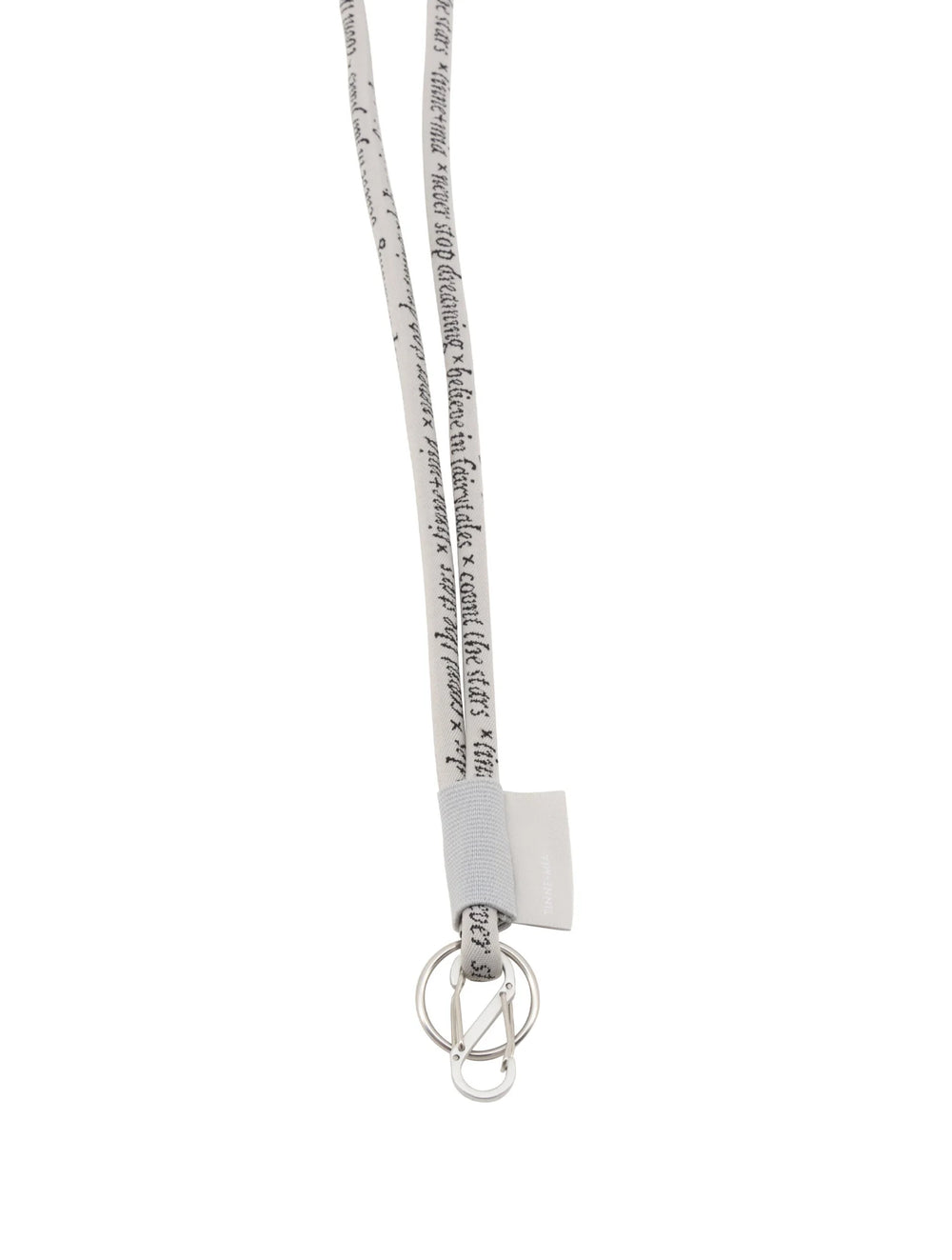 LORE Silver X Key Lanyard