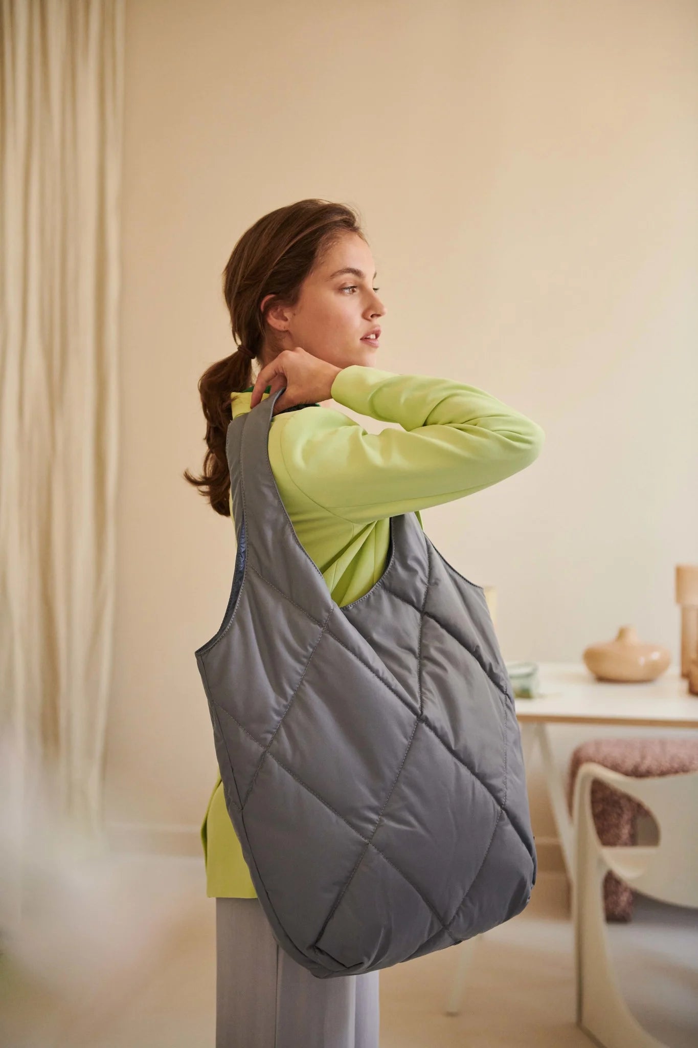 
                  
                    CARMEL Quicksilver Puffy Bold Bag
                  
                