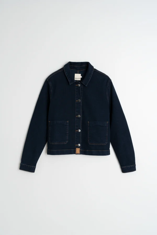 Navy Denim Jacket