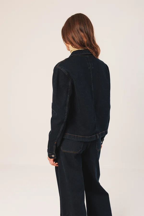 
                  
                    Navy Denim Jacket
                  
                