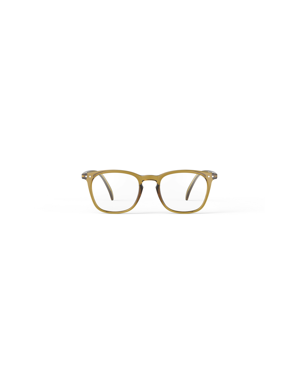 #E Golden Green Reading Glasses