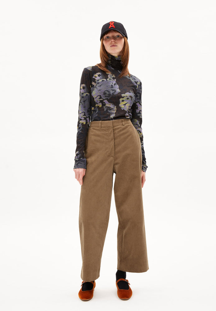 
                  
                    JAALMA CORDUROY Dark Sand Stone Trousers
                  
                