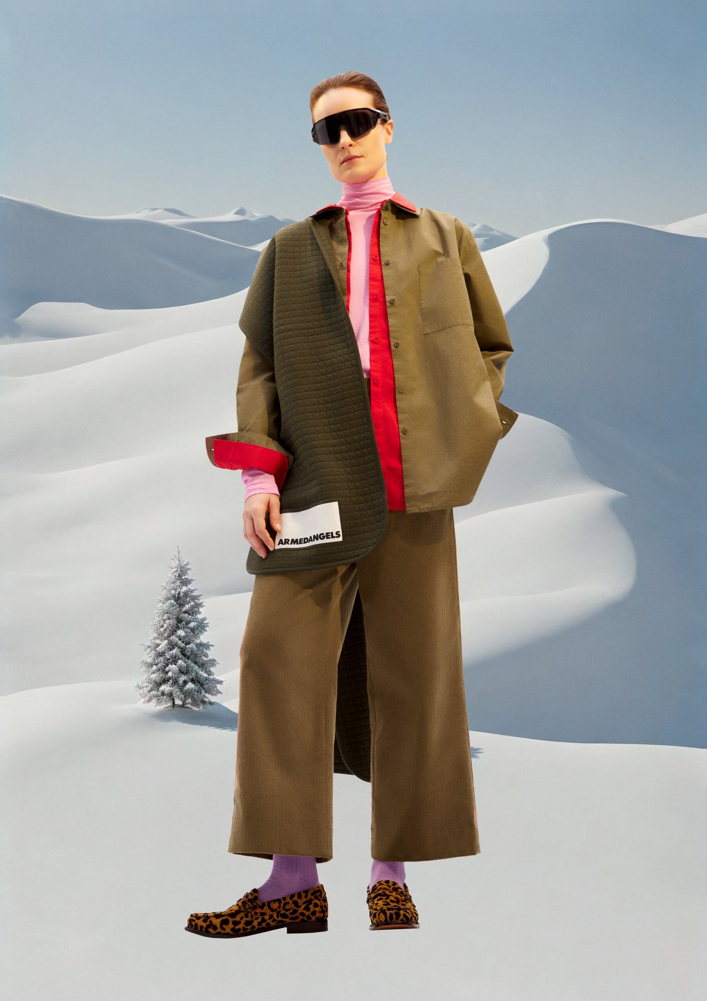 
                  
                    JAALMA CORDUROY Dark Sand Stone Trousers
                  
                