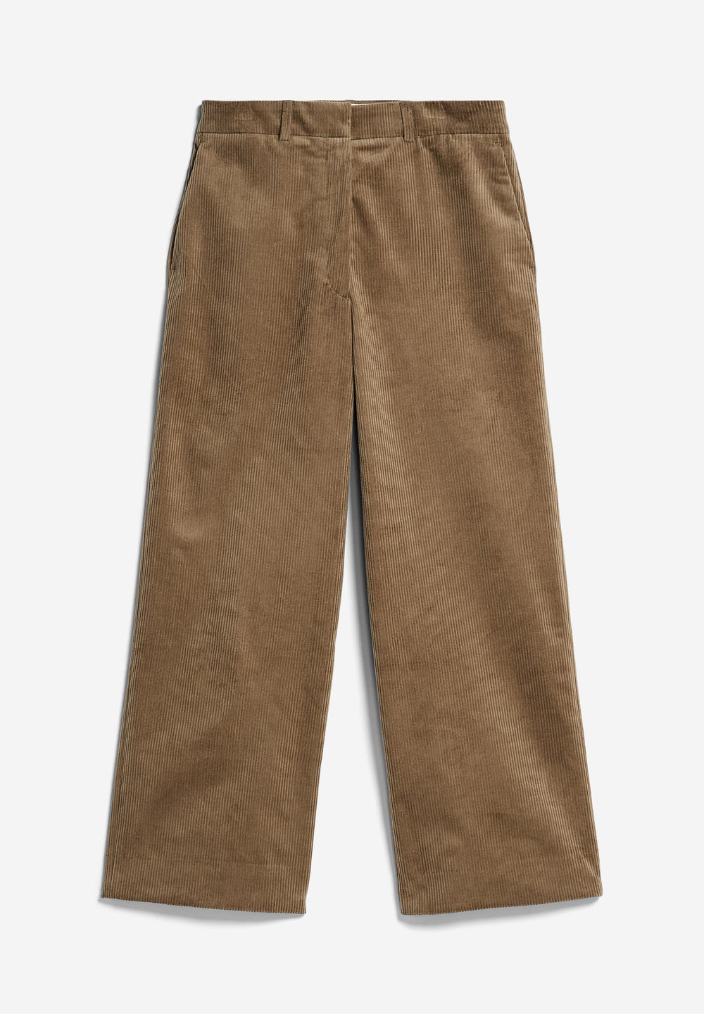 JAALMA CORDUROY Dark Sand Stone Trousers