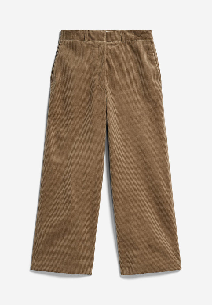 
                  
                    JAALMA CORDUROY Dark Sand Stone Trousers
                  
                