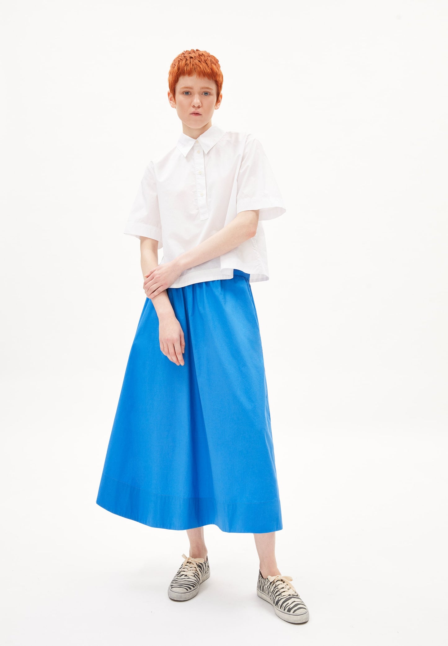 
                  
                    JASINAA Warm Blue Skirt
                  
                