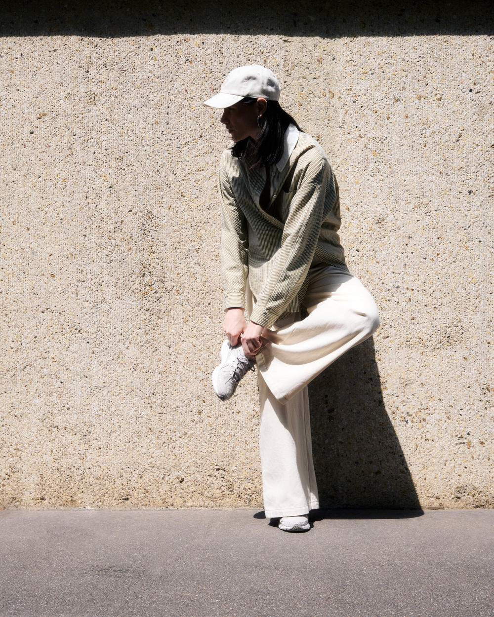 CARMEN Creme Trousers