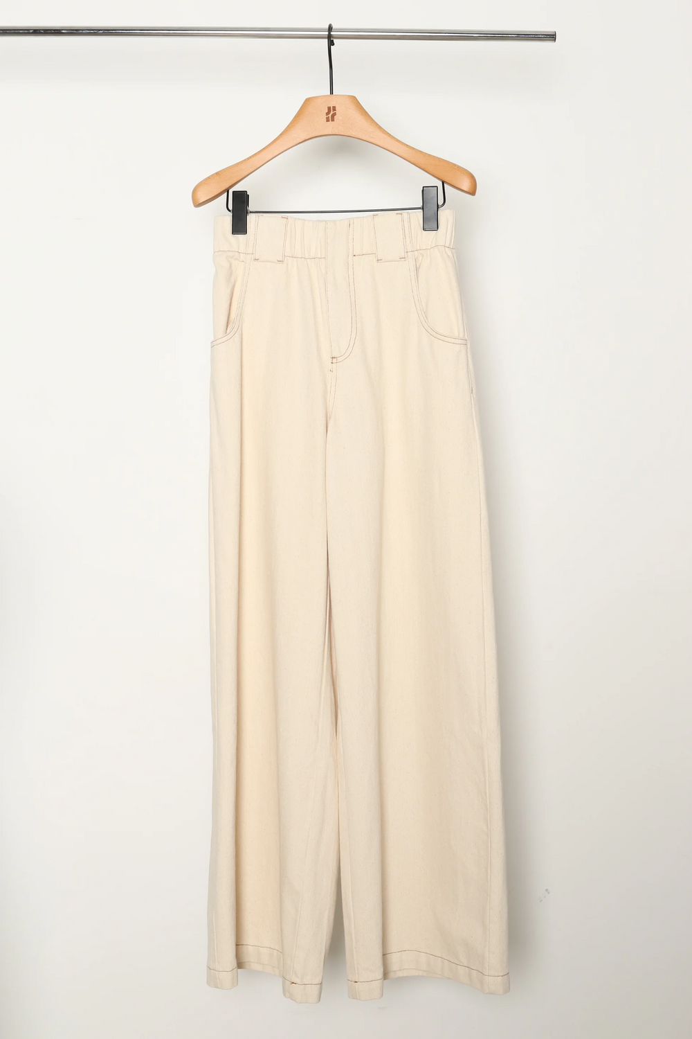 CARMEN Cremefarbene Hose