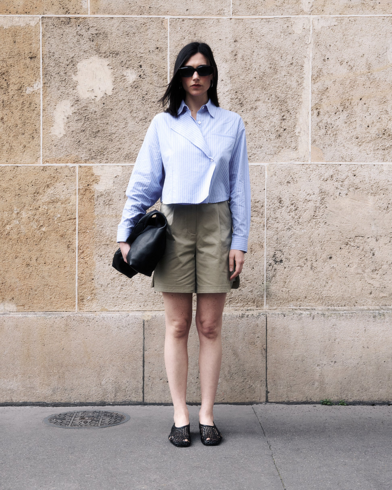 
                  
                    LOUANE Taupe Shorts
                  
                