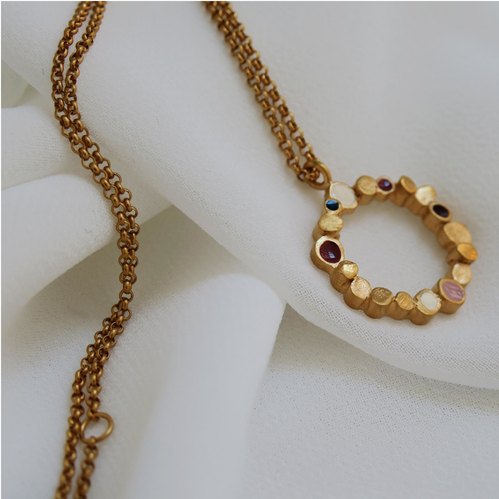 
                  
                    AURA Brass Necklace
                  
                