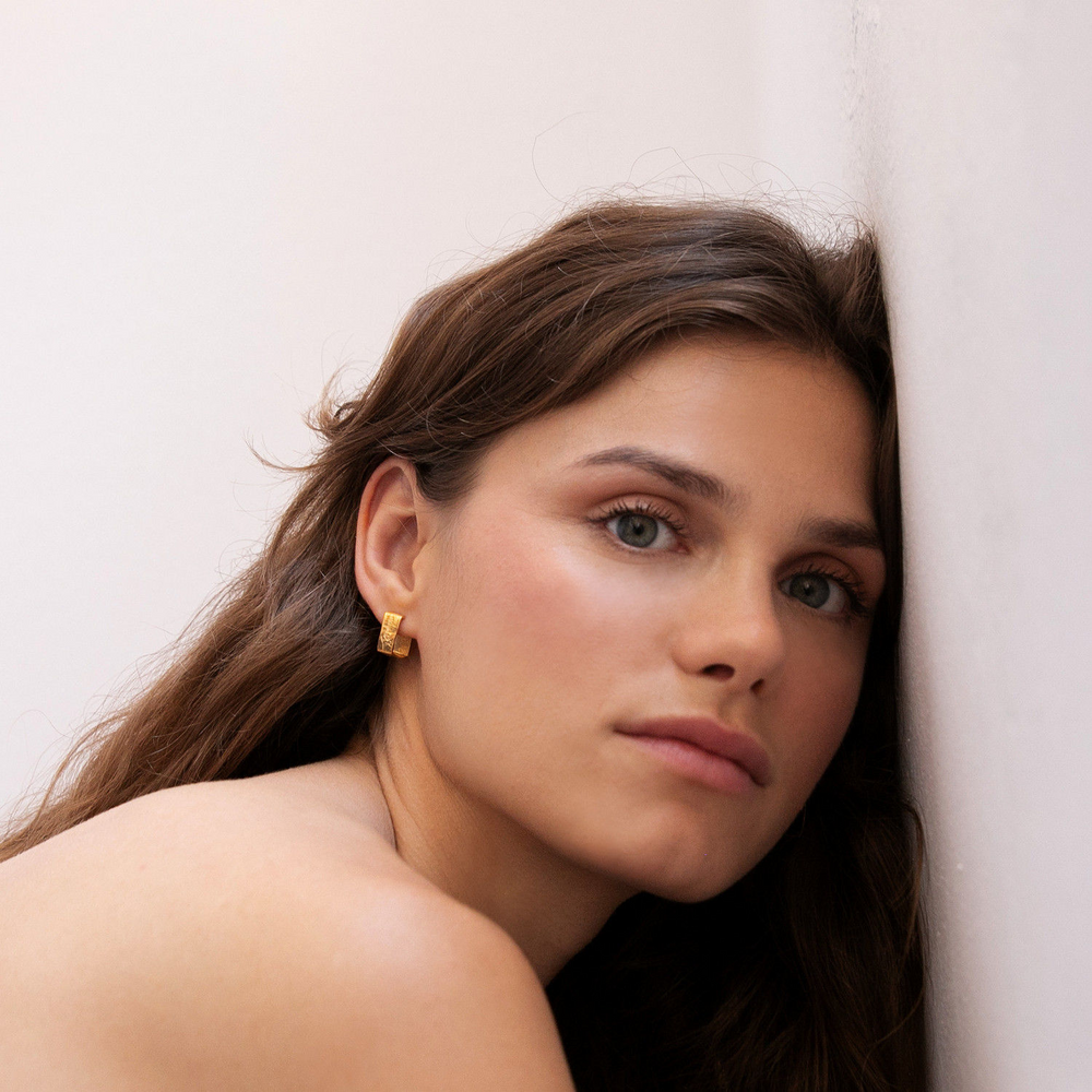 
                  
                    LIGNIS Brass Earring
                  
                