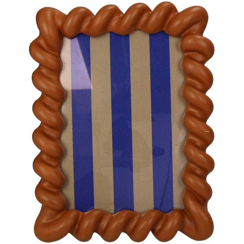 Brown Polyresin Photo Frame