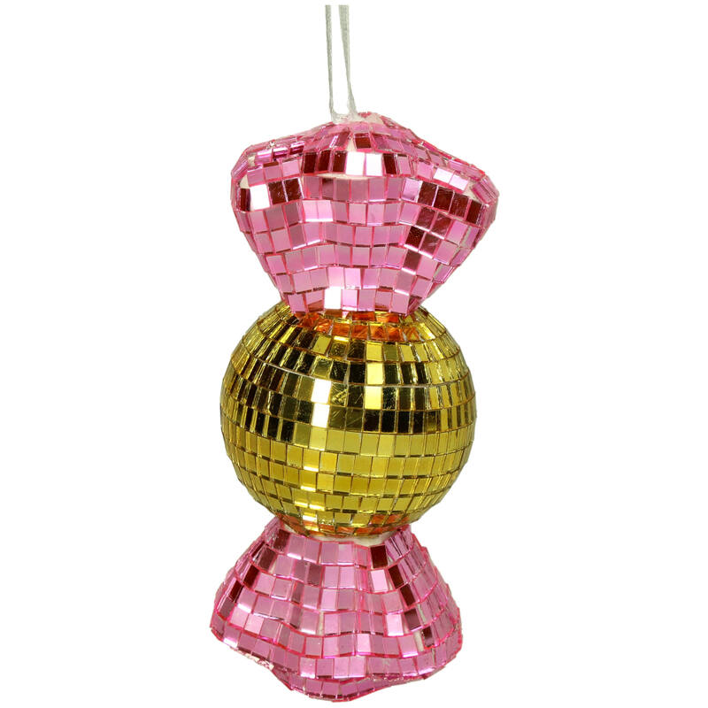 Multicolour Disco Candy Christmas Decoration