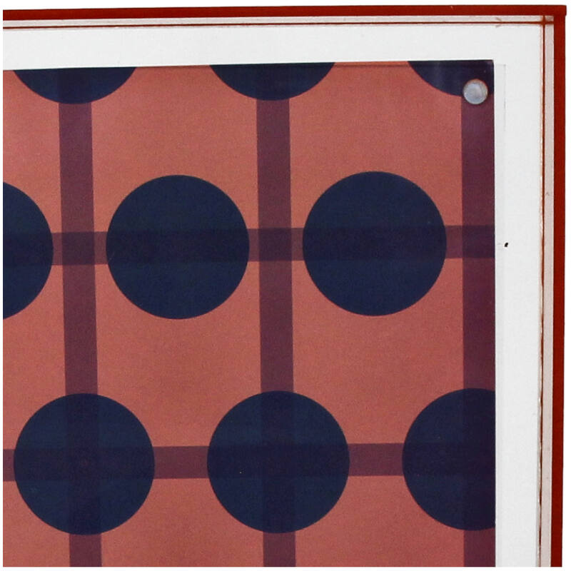 
                  
                    Oranger Bilderrahmen aus Acryl
                  
                