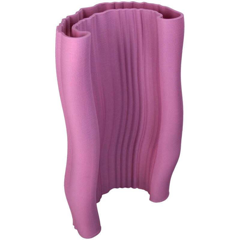 Lila Porzellanvase